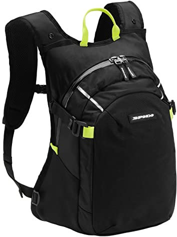 SPIDI Unisex Tour Pack H2out Motorcycle Backpack, Schwarz/Grau