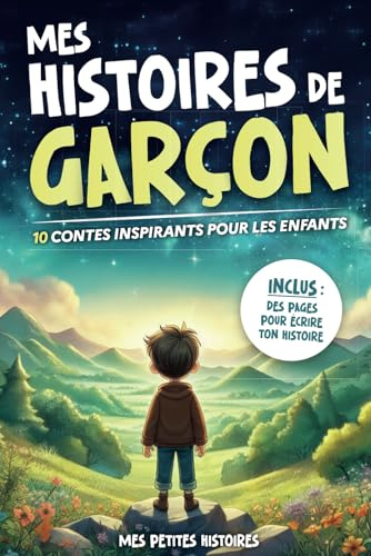 Mes histoires de garçon: 10 contes incroyables pour enfants dès 7 ans. Recueil d'aventures inspirantes sur le courage, la confiance en soi, ... et l'amour. Idée cadeau Noël et anniversaire.
