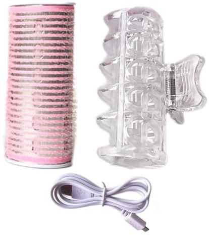 Bigoudis | Rouleaux chauffants pour cheveux courts et mi-longs | Rouleaux de cheveux | Bigoudis autocollants USB | Bigoudis chauffants USB | Bigoudis chauffants pour cheveux bouclés