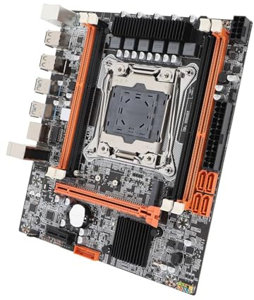 TICFOX ATX - Placa base DDR4 DIMM USB3.0 M.2 NVME para CPU LGA 2011 V3 V4 I7 58xx 68xx