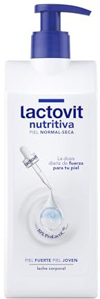Lactovit - Leche Corporal Protectora Activit con Lactobacillus de Absorción Inmediata, 48 Horas de Nutrición y Protección, Apta para Pieles Normales - 400 ml