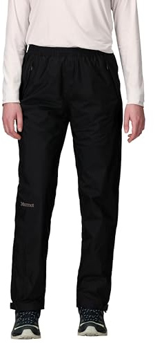 MARMOT Damen Wm's PreCip Eco Pant, wasserdichte Regenhose, Winddichte Wanderhose, atmungsaktive Regenkleidung zum Wandern und Trekking, Black, M