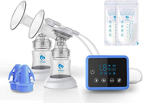 Tiralatte Elettrico,Bellababy Tiralatte con Touchscreen Sensibile, Modalità Multiple e Livelli di Aspirazione, Portatile, Vieni con flangia da 24mm B1