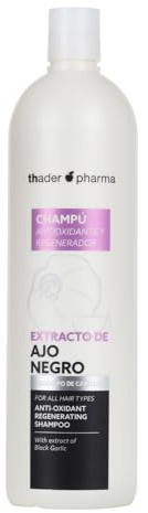 Thader Pharma Shampoo mit Schwarzem Knoblauch-Extrakt, 1000 ml