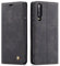 QLTYPRI Case for Huawei P20 Pro, Vintage PU Leather Wallet Case with Credit Card Slot Holder Stand Function Magnetic Closure Shockproof Flip Cover for Huawei P20 Pro - Black
