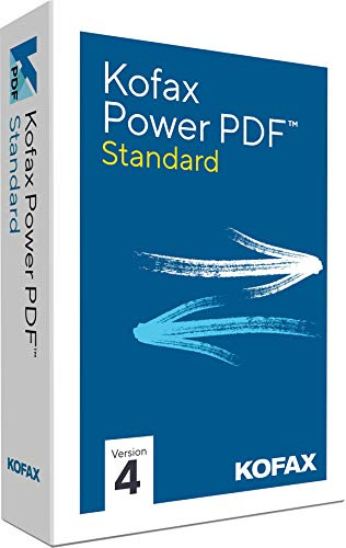 Kofax Power PDF Standard 4.0|1PC/WIN|Vollversion|unbegrenzte Laufzeit|Aktivierungscode per Post [Lizenz][KEINE CD]