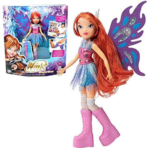 Winx Club Bloom | Bling The Wings Puppe Flügel mit Holo-Segmenten