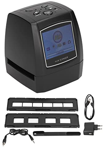 All in 1 Filmscanner,2,36 Zoll Filmscanner mit Halterung,tragbarer Filmdiakonverter,Negative in Digitalfotos,bis zu 32 GB,für Fotostudio