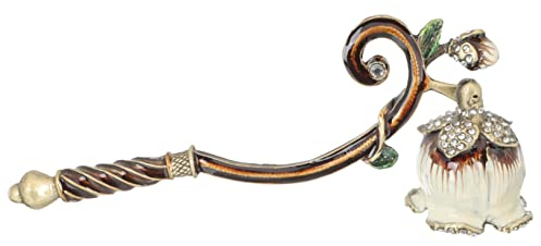 Éteignoir À Bougie en Métal avec Long Manche - Accessoire Élégant pour Éteindre en Toute Sécurité Vos Bougies Parfumées Et D'Aromathérapie