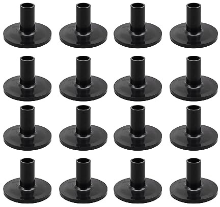 16 Stück Beckenhülle, Trommelbeckenständer Hülsen, Kunststoff Beckenständer Hülsen, Trommel-Becken-Halter-Hülse Beckenhüllen für Trommelbeckenständer, Ersatz für Shelf Drum Kit
