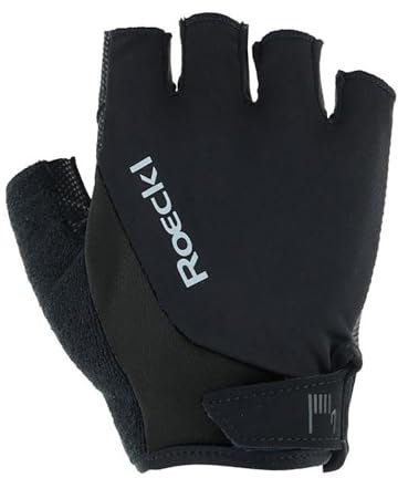Roeckl Basel 2 Fahrrad Handschuhe kurz schwarz 2025: Größe: 9.5