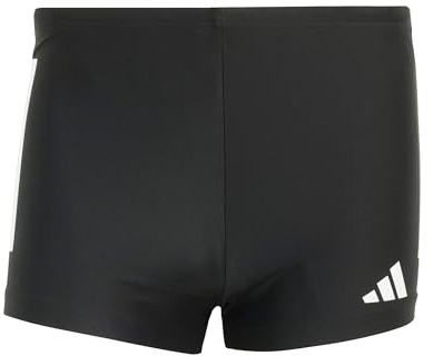 adidas Men's 3 Stripes Swim Boxers Swim Briefs (Pack of 1)