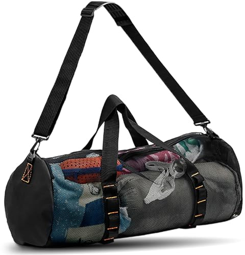 KOKKOYA Large Mesh Dive Bag with Zipper for Scuba and Snorkel Gear
