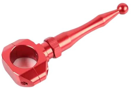 KiBcsLic Stabiler Hinterradständer für E Bikes, Praktische Beinstütze, Rot