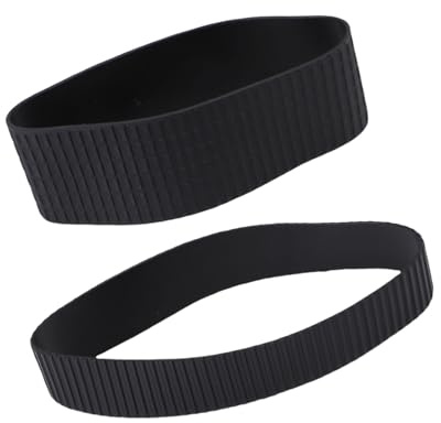 Plyisty Aggiunta di Zoom delle Lenti in Gomma con Presa di Messa a Fuoco, per Lenti per Fotocamera da 24 a 70, Set di Anelli in Gomma per Lenti della Fotocamera, Set di Anelli di Focus