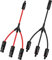 Solarpanel Stecker, Vegena Photovoltaik Steckverbinder Solar Y Stecker 3 Fach, Solarstecker Paar Männlich Weiblich Solarpanel Kabelstecker IP67, PV Kabel Anschlüsse Stecker Verlängerung Parallel