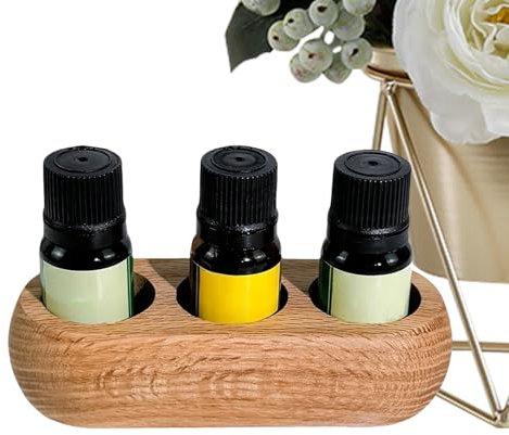 Organizer per unghie in acrilico – Strati occhiali da sole in acrilico | Supporto per smalti per smalti in gel | Espositore profumato | Vassoio compatto con scomparti multipli | Scaffale in legno