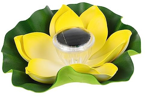 TOYANDONA Lampada Galleggiante Sull Forma Di Per Piscine Esterne Dei Desideri Per Stagni Design e Realistico Realizzata in Policarbonato Per Decorazioni Festive e Romantici