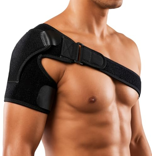 AUYAO Hombrera Ajustable, Ortopédica, Soporte Lesiones
