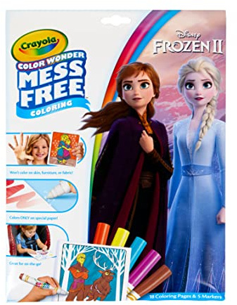 CRAYOLA COLORING PAD & MARKR FROZEN 2