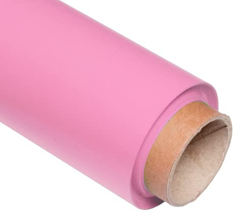 Pixapro 1.35x10m Paper Photo Background Easy Set-Up Video & Photography Backdrop Portable Background Paper Roll Photo Back Drop For Wedding, Portrait & Studio Kit (Carnation Pink)