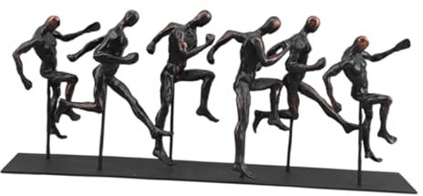 rockible Figure Che Corrono, Sculture, Artigianato, Figure di Leggera, Statue di Sport in Dormitorio, Bronzo a