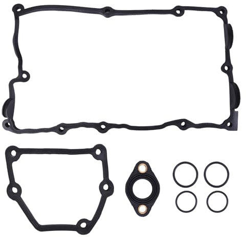Ysimee Ventildeckeldichtungssatz, Motordeckel, Dichtungsscheiben Satz, Auto Ventildeckeldichtung KFZ für BMW 1-er E87 3-er E46 E90 X5 E60 X3 Z4 N42 N46 Ersetzt 11120032224 11377502022 11377514007