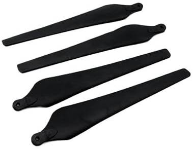 FDMOZRE pour 4 Drones avec caméra, pour hexacoptère, pour quadricoptère DIY, pour DJI E1200 1760, Carbone, pour hélice Pliable en Nylon, 17 Pouces, pour pales CW CCW