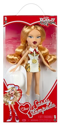 Bratz Sassy Stampede Cloe - Muñeca de Moda Coleccionable - Cowgirl Estilo Western con Conjunto de Ropa y Accesorios