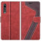 MOBESV Funda para Huawei P20 Pro, Funda Libro Magnético Carcasa para Huawei P20 Pro Funda con Tapa, Elegante Rojo
