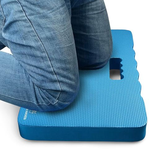 Green Haven Coussin de Genoux Extra-Épais – Tapis Genouillère en Mousse EVA pour Jardinage, Bricolage & Extérieur – Léger, Résistant à l’Eau & Durable pour Protection et Confort des Genoux