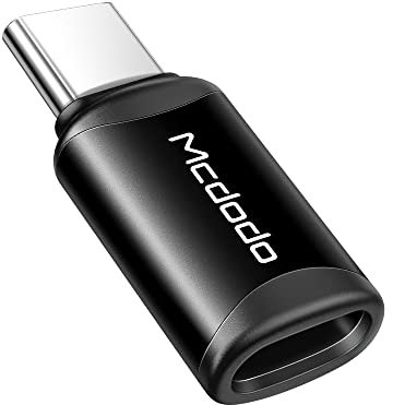 mcdodo Lightning USB C Adapter 60W Schnellladung und Datenübertragung Compatibel mit iPhone 15 Pro Max/15 Pro/15 Plus/15