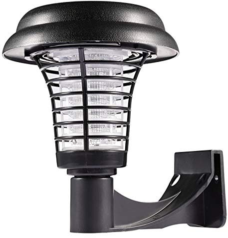 RajoNN Mosquito Killer Solar Mosquito Killer Uv Lamp Outdoor Wall Led Mosquito Bug Repellent Light Hanging Mosquito Lamp For Garden Yard Lawn Path