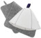 FOMIYES Sauna Cap Seat Pad Russian Bath Hat Felt Hat for Women Thermal Headwear Bath Cap