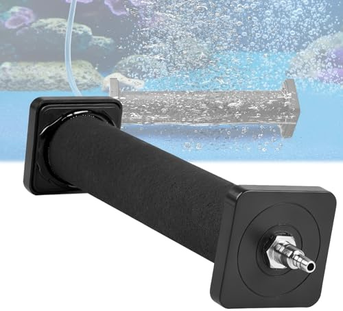 MIGUBIGU Diffusore Acquario Ossigeno 20 cm, Air Stone per Acquario, Pietra Diffusore di Ossigeno, Diffusore Bolle Acquario per l'uso in Sistemi di Circolazione per Laghetti e Giardini