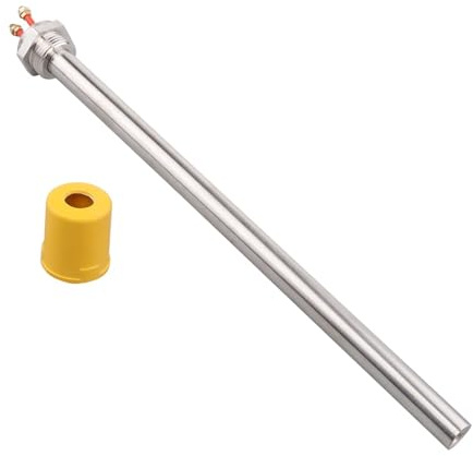 Calentador De Cartucho De 220V, Inmersión De CA For Calentador De Agua, Tubo Tubular Eléctrico, Elemento Calefactor De 1 Pulgada, 4000w SUS304(3/4)