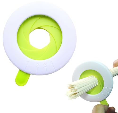 BDEPSTR Medidor de Espaguetis con 4 Orificios - Gadget de Cocina para Control de Porciones de Pasta - Utensilio Práctico y Duradero
