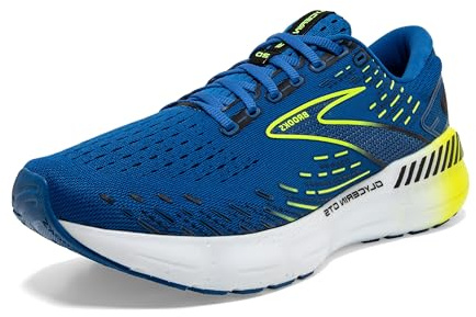 Brooks Men's Glycerin Gts 20 Running Shoe, Blue Nightlife White, 11 UK
