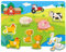Tiere Holzpuzzle ab 1 2 Jahre Bauernhoftiere Holzspielzeug Steckpuzzle Holz ab 1 2 3 Jahre Montessori Spielzeug Kinderpuzzle Lernspielzeug Baby Puzzlec Motorikspielzeug Geschenk für Mädchen Junge