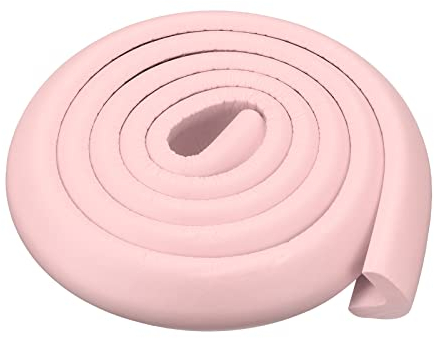 sourcing map 16.4ft(5M) Pack Eckschutz Kantenschutz Schaum Sicherheits Stoßstange L Form für Möbelecke Tischkantenschutz Rosa