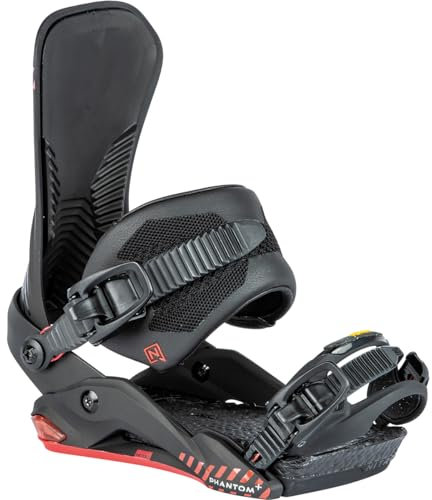 Nitro Herren Snowboardbindung Phantom Plus, Größe:L, Farben:Ultra Black