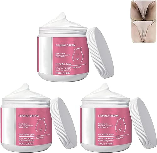 InnerMate Crema sbiancante, 100g crema schiarente per zone intime, crema correttore macchie scure per interno coscia, linea bikini, ascelle (3pcs)