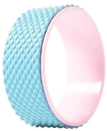 BESPORTBLE Yoga Rad Für Rückbeugen Fitness Kreis Roller Blau Aus Langlebigem Material Für Yoga Training Zur Verbesserung Der Körperhaltung