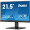 iiyama XU2293HS-B5 22 Inch IPS LCD with Slim Bezel, 4 ms, Freesync, Full HD 1920 x 1080, 1 x HDMI, 1 x DisplayPort, TCO Certified, 2 x 2 W Speakers