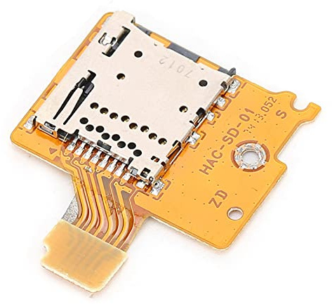 Septpenta Emplacement pour Carte Mémoire Micro, Matériau de Haute Qualité Résistant à La Corrosion, Léger et Plus Durable, Interface Parfaite Adaptée à La Console Switch NS de Remplacement