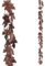 Aifeorzo Ahornblatt-Regenkette, 2,5 m Regenketten für Dachrinnen, Fallrohre, Regenrinnenfangkette für den Außenbereich, Garten, Terrasse, Metall, dekoratives hängendes Regenspiel für Fallrohr