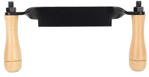 HERCHR Draw Shave Tool, Felled Draw Shave Knife,Felled Draw Shave Knife, Curved Draw Knife Draw Shave Tool Woodworking Debarking Hand Tool, Woodworking Debarking Hand Tool, Tree Bark Peeler Tool(#1)