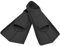 Pinne da nuoto in silicone, morbide e comode, per bambini adulti, pinne corte per il nuoto, unisex per bambini e adulti, pinne corte (nero, XS)
