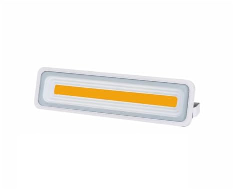 Outdoor LED Flood Light 50W Waterproof Projector Reflector Spotlight Exterior Construction Housing Garage Gate Lamp(White Warm White A)