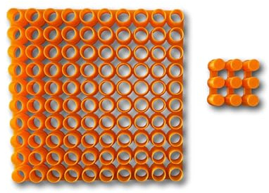 0.5” x 100 size Circle Multi-cutter with mini pusher